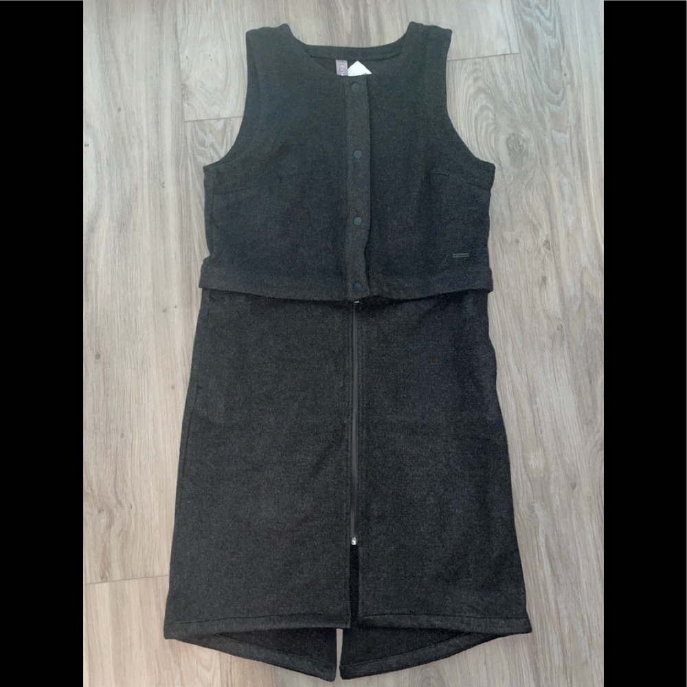 Women’s Columbia black convertible Coat/ Vest